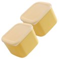 thumbnail image 4 of 2 Pcs Boîte à Fromage Réutilisable Boîte de Rangement pour Beurre pour Extérieur, 4 of 6