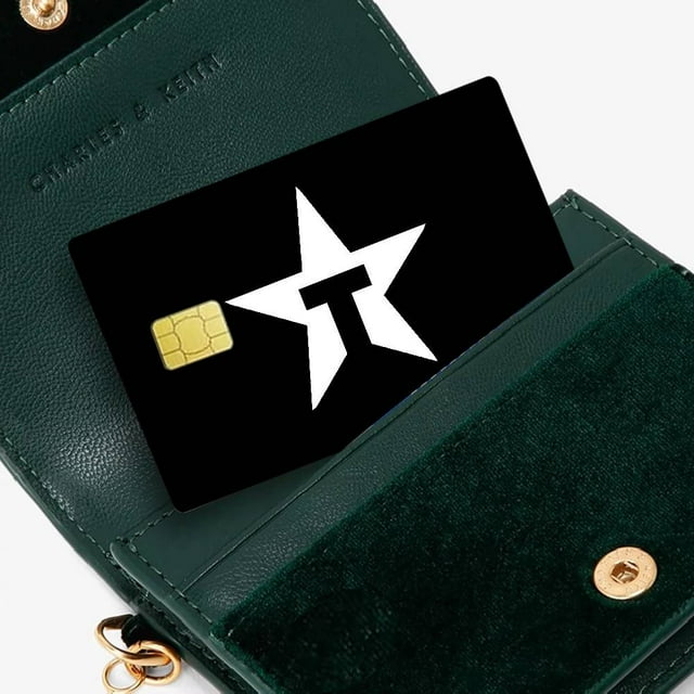 Foot Rug T-Texacos Doormat Logo Matte Film Cover Skin Sticker For Credit Card Bank Debit Bus Card