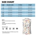 thumbnail image 5 of Lsque Watercolor Floral Print Men's Cotton Blend Sleeveless Muscle Shirts (S-3XL)- Moisture Wicking, Odor Protection, UPF 30+,XX-Large, 5 of 8