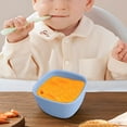 thumbnail image 4 of Qnjujn Silicone Baby Feeding Bowl 160ml, Food Grade Suction Baby Food Bowl for Toddlers, Anti Slip Self Feeding Bowl, Microwave Safe Freezer Safe Baby Tableware, Easy Grip Training Bowl for Babies, 4 of 6