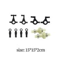 thumbnail image 2 of Accesorios de actualización de coche RC, piezas de repuesto de coche RC, piezas de mejora, copa diferencial RC, accesorio de modelo de coche RC para CUTICAT Brazo superior del coche RC, 2 of 8