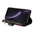 thumbnail image 3 of Compatible with iPhone XR Wallet Case with Card Slots PU Leather Zipper Flip Folio Cover, 3 of 5