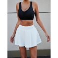thumbnail image 2 of Women'S High Waisted Athletic Tennis Skirt With Inner Lining And Convenient Pockets, 2 of 6