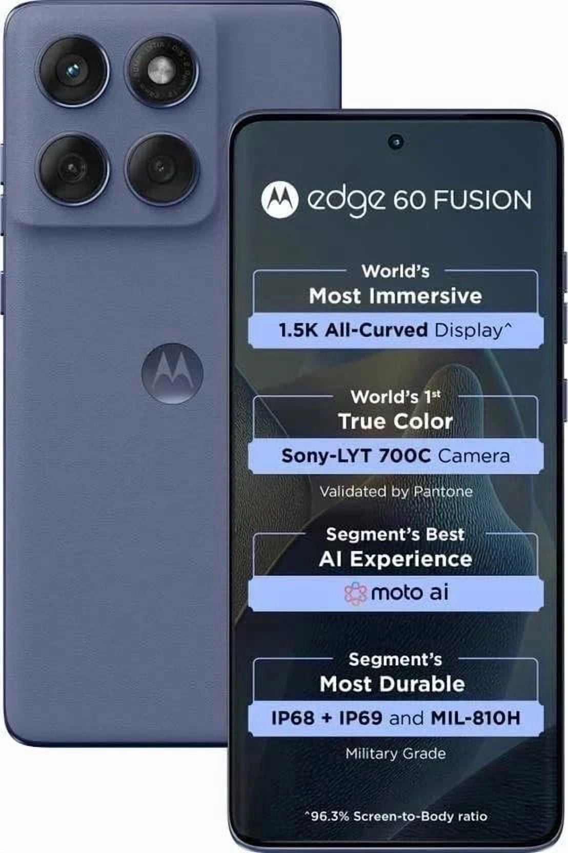 Motorola ThinkPhone Android Cellular, 256GB ROM + 8GB RAM, Dual