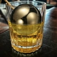 thumbnail image 3 of Stones 2-Pack Stainless Steel, Metal Ice Cubes for & , Reusable Chilling Stones for Scotch, Bourbon, - Ideal Gift for Men, Dad, 3 of 5