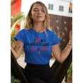 thumbnail image 2 of I Love My Mexicans Hot & Spicy Women Royal Blue T-Shirt, Female Medium, 2 of 4