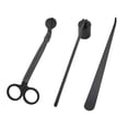 thumbnail image 2 of Kit de atención de , de herramientas de negras mate que incluye recortadora de mecha, mecha Dipper y campana para los de las Colco Trimmer de mecha de vela, 2 of 8