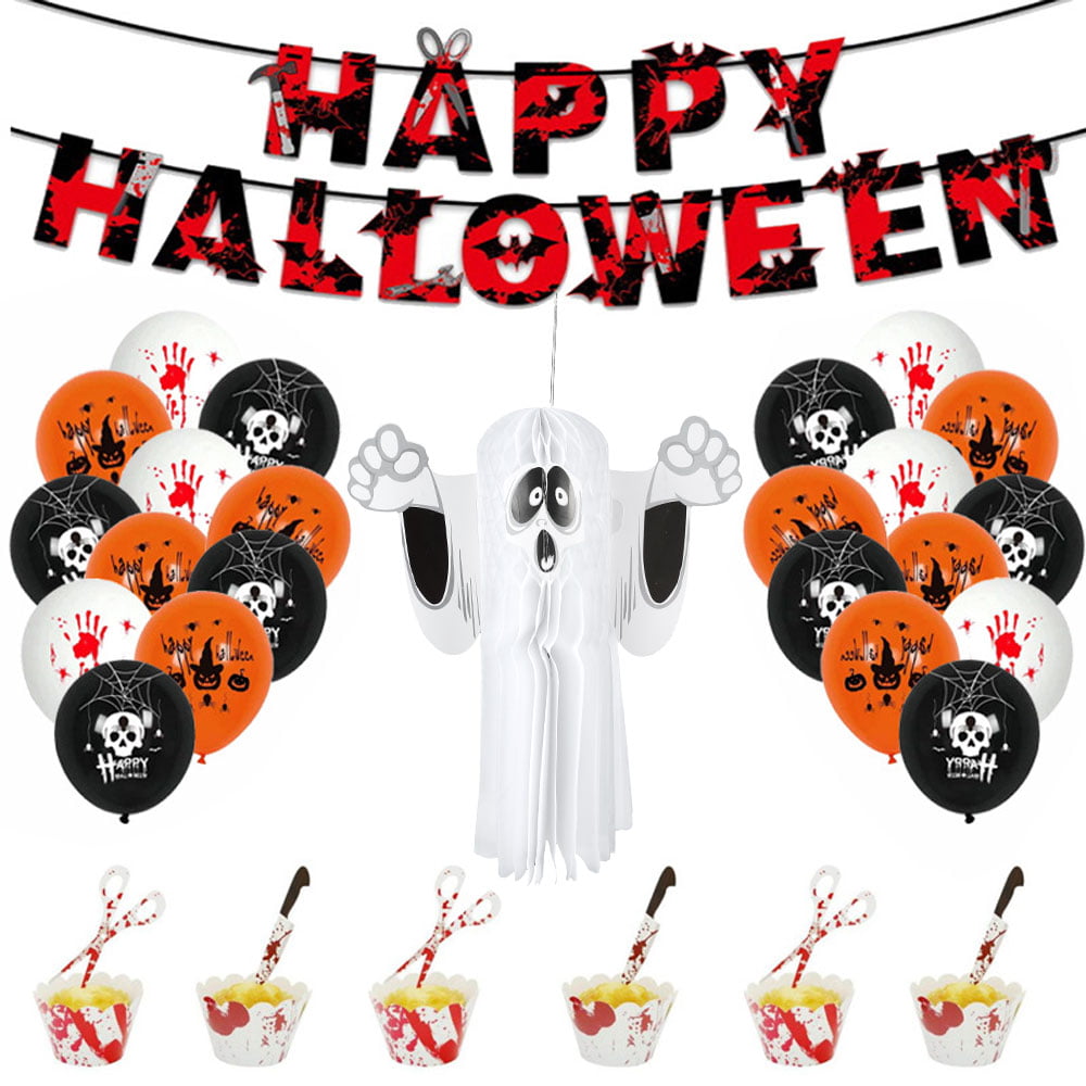 Party Game Centerpiece Decoration and Photo Prop Halloween Haunted House Pinata 