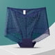 thumbnail image 1 of Puntoco Braguitas de mujer de talla grande, de cintura alta, sexys, con encaje fino, de malla transpirable, que levantan y controlan los glúteos, 1 of 4