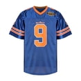 thumbnail image 2 of Camiseta De Fútbol Para Hombre 9 Bobby Boucher The Waterboy Mud Dawgs Movie Jersey Adam Sandler (Azul Xxl), 2 of 5