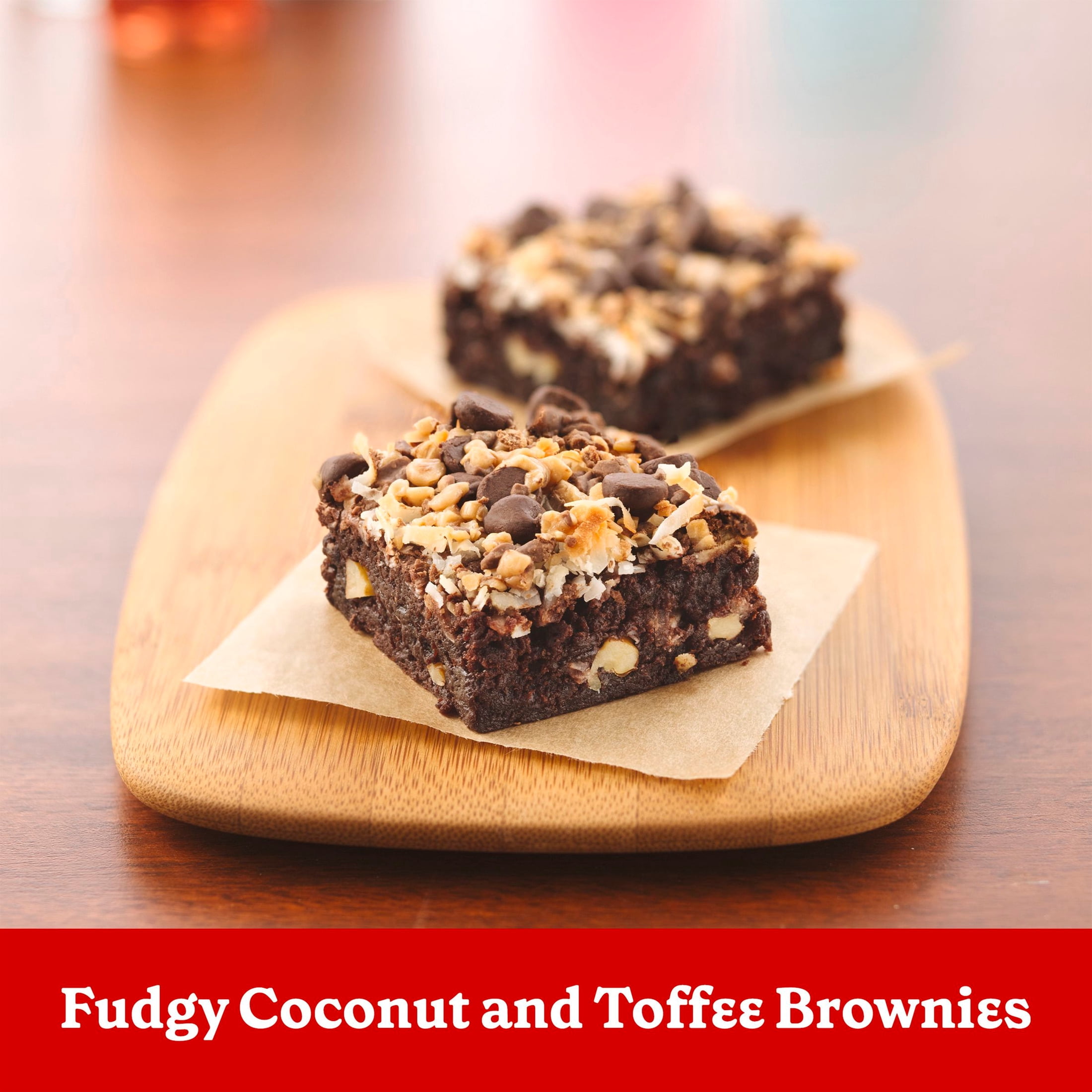 (6 pack) Betty Crocker Delights Supreme Walnut Brownie Mix, 16.5 oz.