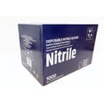 thumbnail image 2 of Mira Pak Blue Nitrile Disposable Gloves 4 Mil Food-Safe, Latex & Powder Free, Textured Fingertips Gloves, 2 of 8