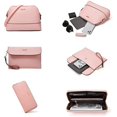 thumbnail image 3 of Xiangyi Women Fashion Handbags Wallet Tote Bag Shoulder Bag Top Handle Satchel Purse Set 4pcs, 3 of 17