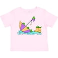 thumbnail image 3 of Inktastic Cute Frogs in a Umbrella with Boots Boys or Girls Toddler T-Shirt, 3 of 5