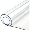 thumbnail image 1 of Protector de mesa transparente Sunjoy Tech, mantel de PVC de 1 mm de grosor, tapete de plástico para escritorio, protector de vinilo impermeable para cocina, mesa de centro y escritorio., 1 of 2