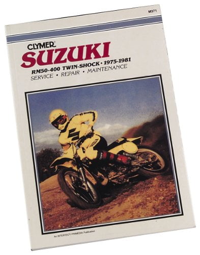 Suzuki RM50-400 Twin Shock Motorcycle (1975-1981) Service Repair Manual ^