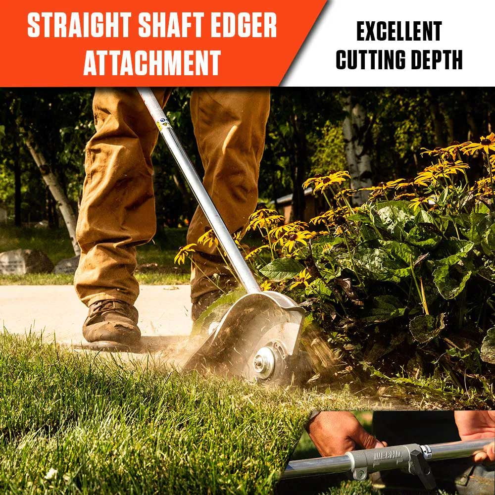 Echo Curved Shaft Edger Trimmer Attachment 8 in Adjustable Cutting Depth 