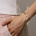 thumbnail image 4 of Cross bracelets make excellent Christian gifts for women, Easter gifts, unique gifts for women, birthday gifts, Christmas gifts, and gifts for adults., 4 of 6