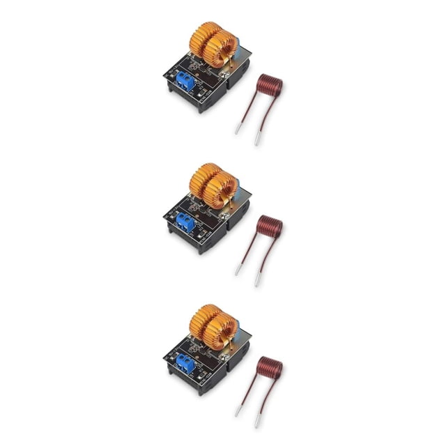 pitrice Module de Chauffage à Basse Tension 5-12V avec Bobine d'Allumage, Chaufferette à Rétrofriction, Unité Électrique, Composant Électronique, Carte de Circuit, Ensemble de 3
