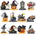 thumbnail image 1 of Centros de mesa de madera para decoración de Halloween Marsui, 12 unidades, 1 of 6