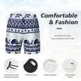 thumbnail image 5 of Gaeub Sea Underwater Animals1 Mens Swim Trunks Stretch Beach Shorts Quick Dry for Men Swim Shorts Swimwear with Pockets- 3X-Large, 5 of 9