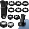 thumbnail image 1 of ADDHAT 1Jgo Multifuncional Negro Con Cpl Y Gran Angular Compatible Con Smartphones, 1 of 7