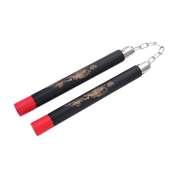 Practica Nunchakus Entrenamiento Segura Con Cadena Sólida para Artes Marciales