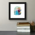 thumbnail image 5 of Gallery Pops Disney Frozen - Brave and Bold Elsa and Anna Wall Art, Black Framed Version, 12" x 12", 5 of 5