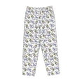 thumbnail image 4 of Xecao Monkey Submarine Captain Women's Straight Lounge Pajama Pants: The Epitome of Relaxed Sleepwear, 4 of 9