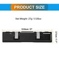 thumbnail image 4 of 1PC Memory Heat Spreader Aluminum Heatsink Black Cooler Cooling Fins Vest Heat Sink Radiator for SDR DDR RAM Memory, 4 of 7