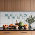 thumbnail image 4 of Waterproof PVC Tile Stickers for Kitchen Bathroom Waterprrof Wall Tiles Mixed Shapes 100x100mm 36pcs/set, 4 of 7
