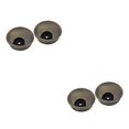thumbnail image 2 of Guardoinrt 2Pcs 60mm Desk Table Grommet Cable Port Wire Hole Cover Efficient Cable Management Bronze 2Set, 2 of 6