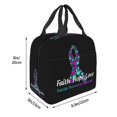 thumbnail image 4 of Suicide Prevention Awareness 3 Lunch Bag For Women Men Cute Tote Lunch Box Insulated Lunch Bags For Work Office Travel Picnic, 4 of 5