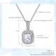 thumbnail image 2 of Teissuly Multicolor Earring Necklace Bracelet 2*4mm Color Zircon Single Full Diamond, Adjuster For Crystal Bracelet (Platinum Rectangle) Teissuly WER202401224044, 2 of 8