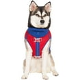 thumbnail image 3 of Canada Pooch 628284112556 Dog High Tide Life Jacket, Red & Blue - Size 18, 3 of 10