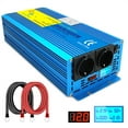 thumbnail image 1 of Pure Sine Wave Car Inverter DC 12V To AC 220 Voltage Converter 3000W 4000W 5000W Power Auto Inversor Solar Transformer ,Safety, 1 of 6