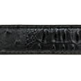 thumbnail image 2 of Men Dark Brown Faux Alligator Crocodile Skin Leather Belt A5, 2 of 2
