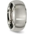 thumbnail image 5 of Chisel Titanium Satin and Polished 10.2mm Beveled Edge Band - Ring Size 10.0, 5 of 8