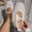 White, variant on YHAJDS Women Slip On Flat Solid Color Closed Toe Dress Shoes for Work Casual Loafer Office Walking Flats
