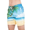 thumbnail image 1 of Crosshatch Shorts de Bain de Plage de Rêve pour Hommes, 1 of 2