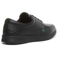 thumbnail image 3 of Kickers Kelland Lace Lo Youth 4 Eyelet Lace Up Shoes In Black Size 5, 3 of 6