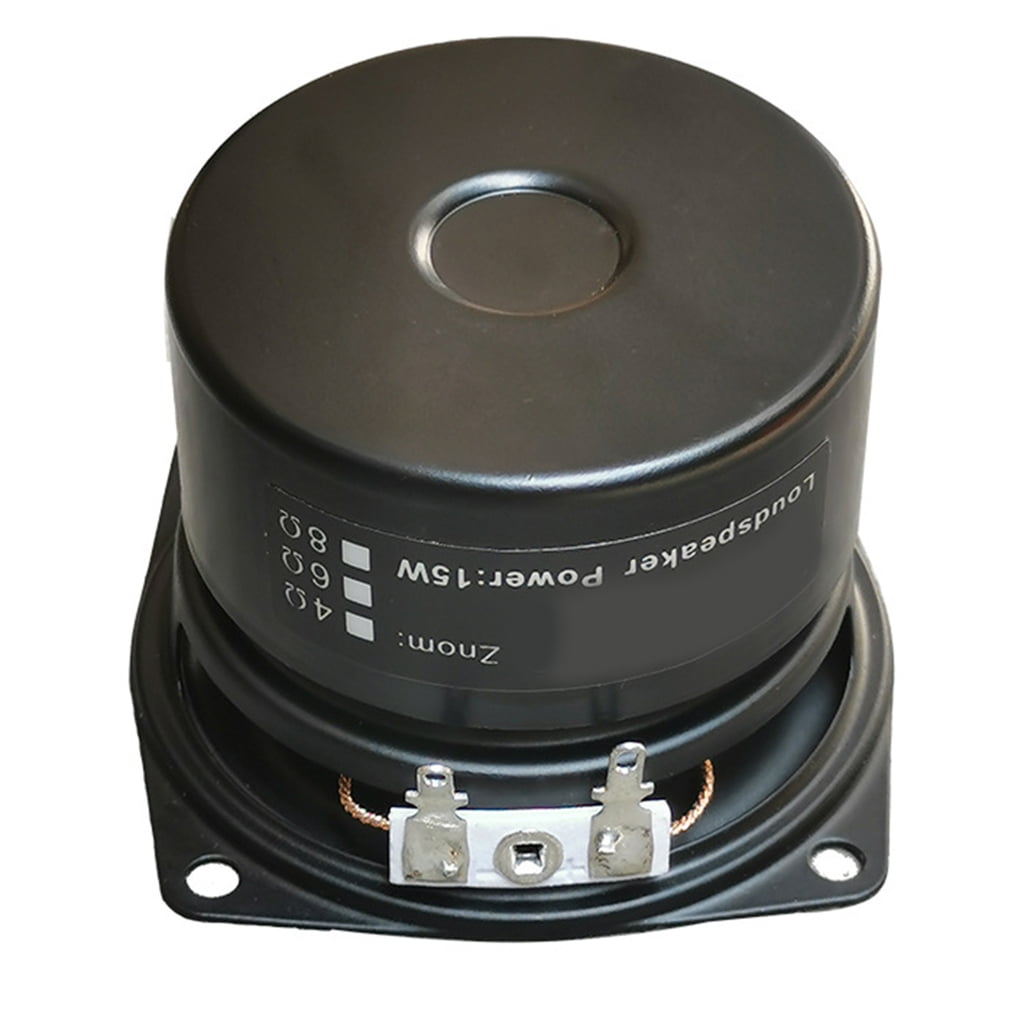 2.5Inch Subwoofer 15W 4Ohm Metal Horn Subwoofer for Small Home Amplifiers and Audiophiles Sound Claritys Loudspeaker