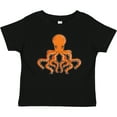thumbnail image 3 of Inktastic Orange Octopus Boys or Girls Baby T-Shirt, 3 of 5