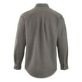 thumbnail image 4 of Guide Gear Men's Cotton Chamois Shirt Smoke MEDIUM, 4 of 9