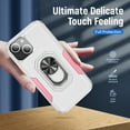 thumbnail image 2 of Allytech for iPhone 14 Plus Case 2022 (6.7 inch), 360° Rotatable Ring Kickstand Military Grade Dropproof Anti-Shock PC and TPU Hybrid Protective Case for Apple iPhone 14 Plus, Purple, 2 of 8