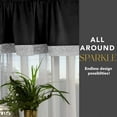 thumbnail image 2 of Sparkles Home Luminous Rhinestone Valence, 2 of 8