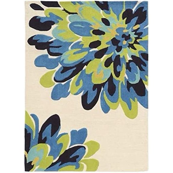 Hawthorne Collection 5' x 7' Hand Tufted Rug in Ivory