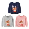 thumbnail image 3 of SILVERCELL 2-9T Boys Girls Sweaters Kids Long Sleeve Pullover Sweater Knitted Tops, 3 of 3