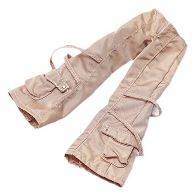 Figura de acción femenina a escala 1/12, ropa, accesorios, disfraz de muñeca, moda, premium, Pantalón cargo caqui