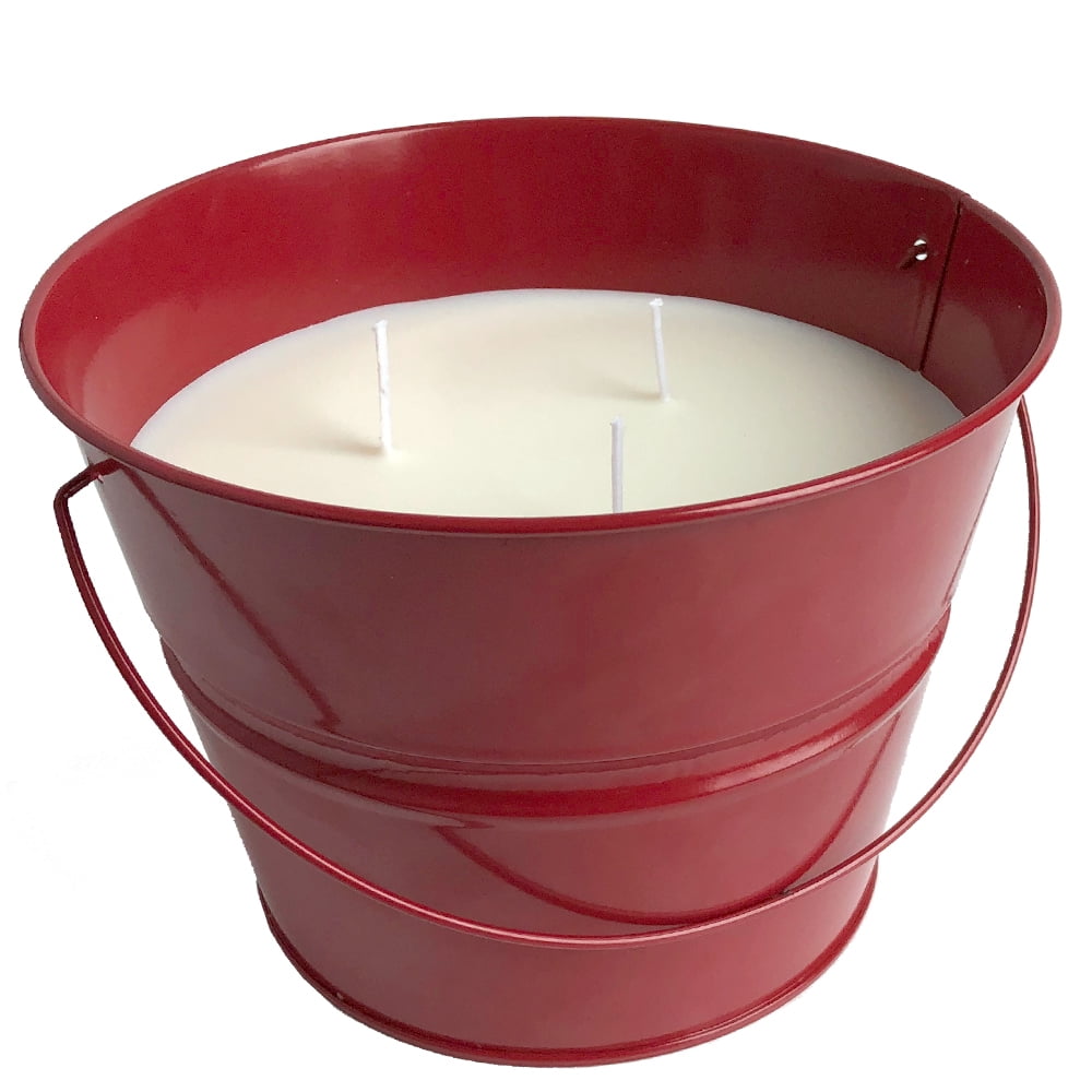 Mainstays Outdoor Citronella Bucket Candle, 30oz, Multiple Colors